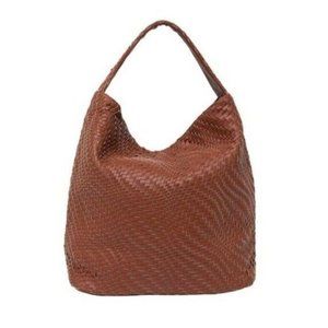 new | Deux Lux Bond Buttery Soft Weave Hobo Braided Strap Shoulder Bag